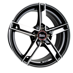 Keskin W4 BLACK FRONT POLISH fälgar