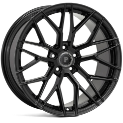 Platinum 520R - Glossy Black (SET) fälgar