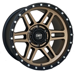 Status DIRT A.T D111 Bronze black lip fälgar