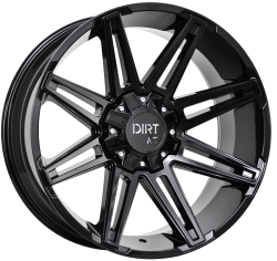 Status DIRT A.T D88 Glossblack fälgar